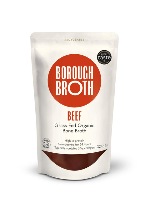 Borough Broth Org. Beef Bone Broth 10x324gr