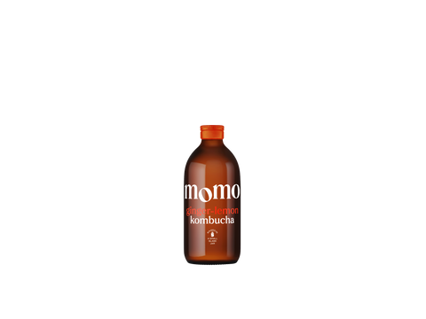 MOMO Kombucha Organic Ginger-Lemon 12 x 330ml