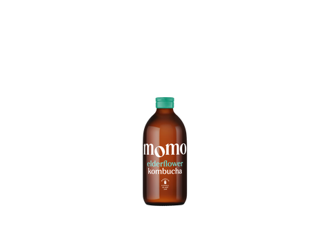MOMO Kombucha Organic Elderflower 12x330ml