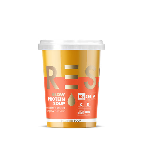 PRESS Glow (Swt.Potato, Carrot, Ginger & Turmeric) Protein Soup 6x485g